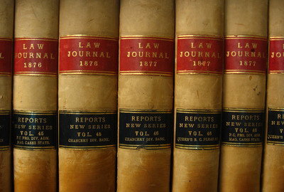 circa. 1876-1877 Antique Law Books